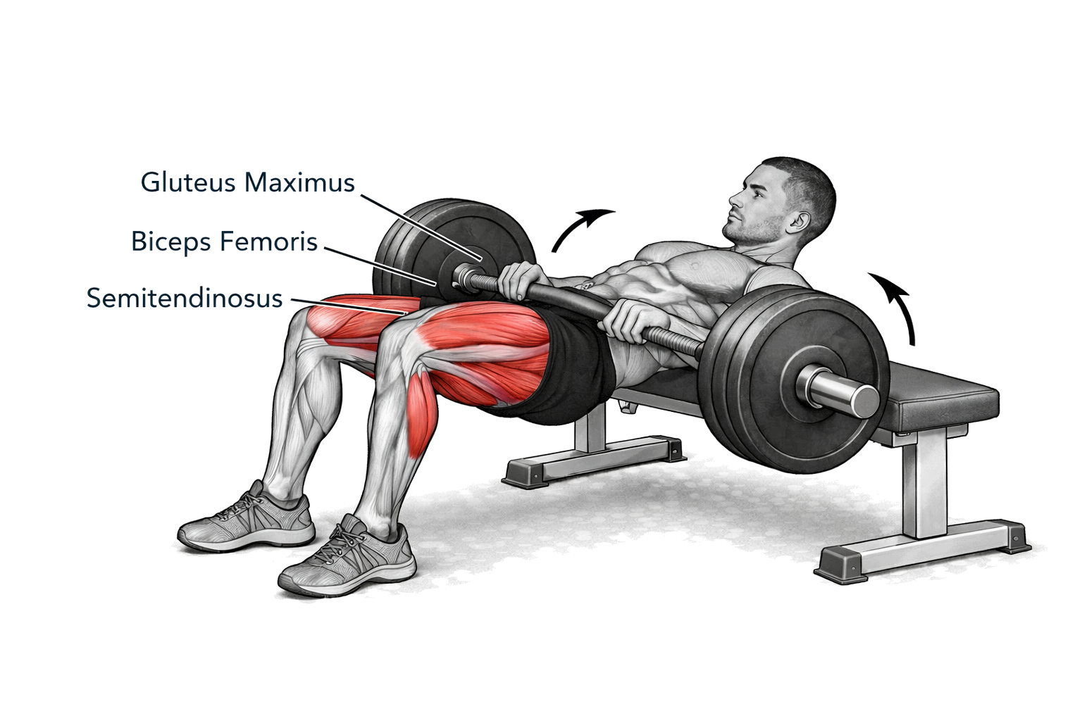 hip thrust vežba za zadnjicu