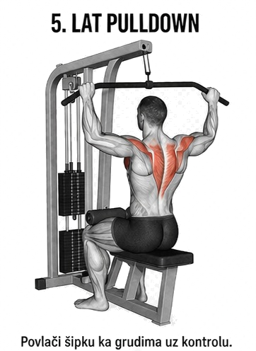 lat pull muscule activation