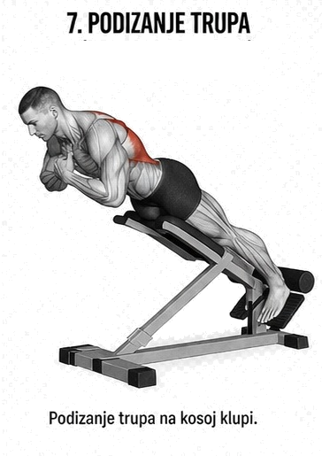 back extension muscules worked