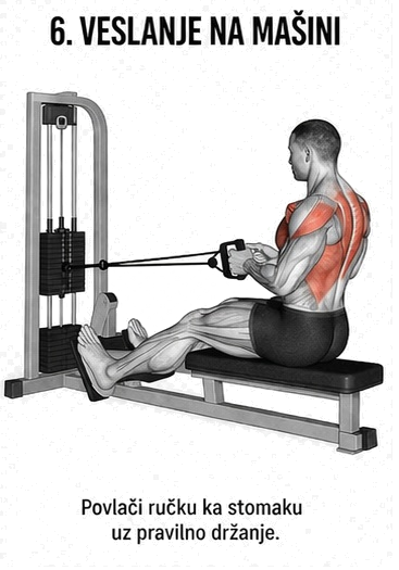 row muscules worked